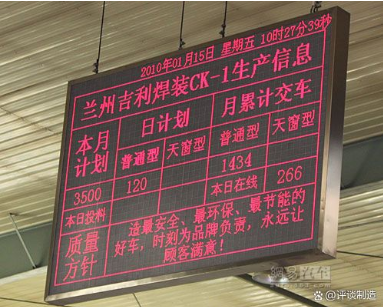 揭秘石墨生產(chǎn)：可視化電子看板引領高效智能新紀元